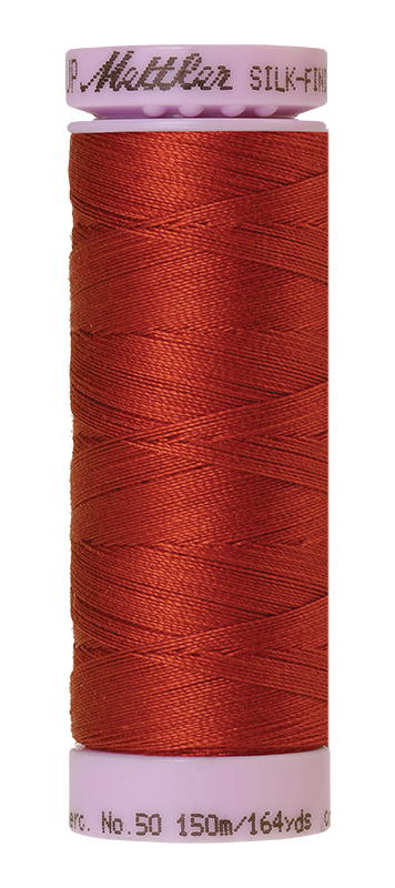 Mettler Silk Finish 50 wt Cotton Thread 164 Yds 9105-1074 Brick