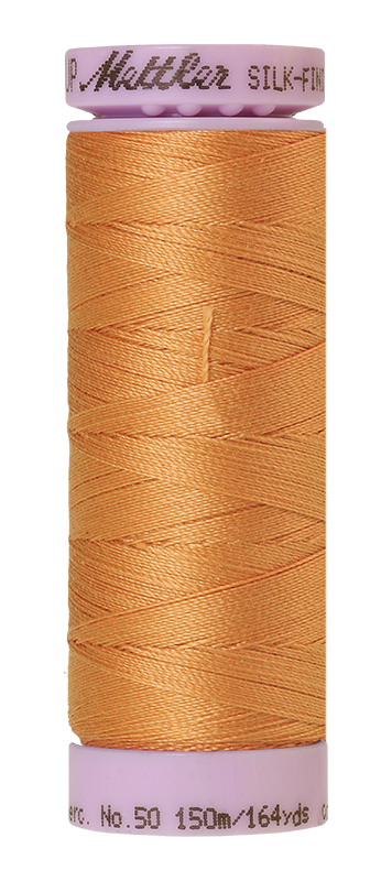 Mettler Silk Finish 50 wt Cotton Thread 164 Yds 9105-1172 Dried Apricot