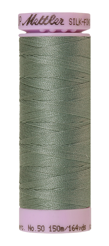 Mettler Silk Finish 50 wt Cotton Thread 164 Yds 9105-1214 Vintage Blue