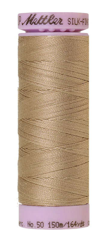 Mettler Silk Finish 50 wt Cotton Thread 164 Yds 9105-1222 Sandstone