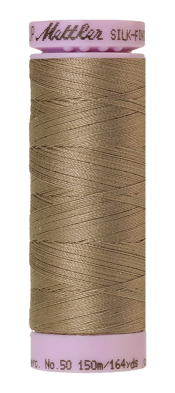 Mettler Silk Finish 50 wt Cotton Thread 164 Yds 9105-1228 Khaki