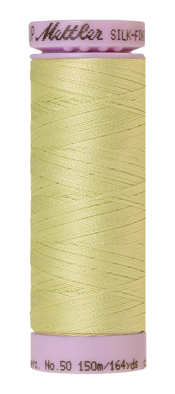 Mettler Silk Finish 50 wt Cotton Thread 164 Yds 9105-1343 Spring Green