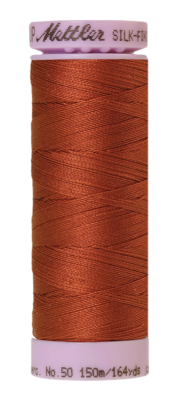 Mettler Silk Finish 50 wt Cotton Thread 164 Yds 9105-1347 Dirty Penny