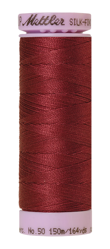 Mettler Silk Finish 50 wt Cotton Thread 164 Yds 9105-1461 Claret