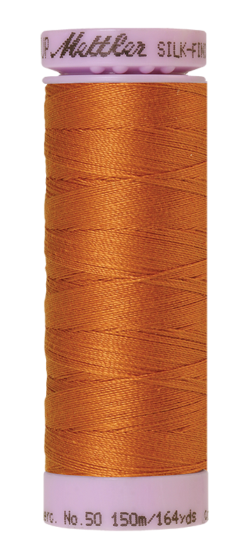 Mettler Silk Finish 50 wt Cotton Thread 164 Yds 9105-1533 Golden Oak