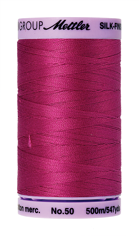 Mettler Silk Finish 50 wt Cotton Thread 547 Yds 9104 1417 Peony