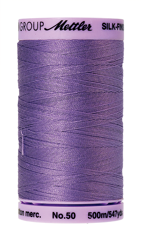 Mettler Silk Finish 50 wt Cotton Thread 547 Yds 9104-0029 English Lavender