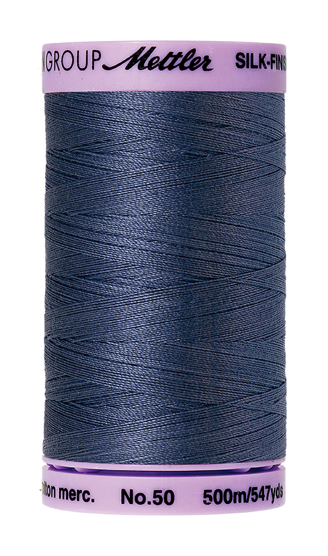 Mettler Silk Finish 50 wt Cotton Thread 547 Yds 9104-0311 Blue Shadow