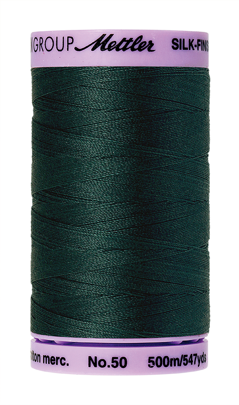 Mettler Silk Finish 50 wt Cotton Thread 547 Yds 9104-0655 Bayberry