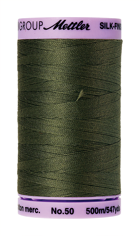 Mettler Silk Finish 50 wt Cotton Thread 547 Yds 9104-0731 Burnt Olive