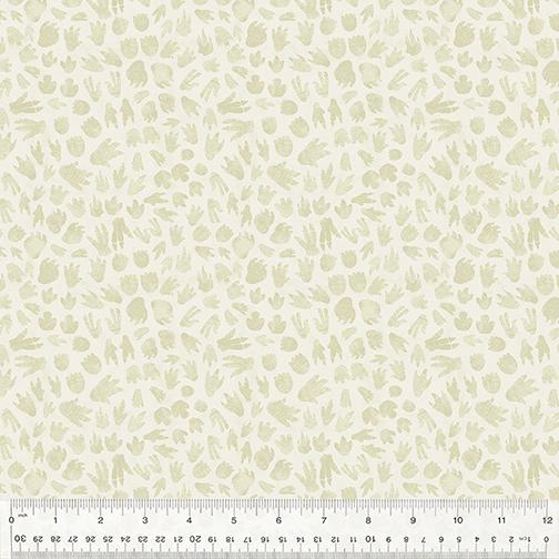 Windham Fabrics Age of the Dinosaurs Digital Print by Katherine Quinn Tracks 53560D 2 Linen