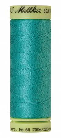 Mettler Silk Finish 60 wt Cotton Thread 219 yds 9240-1091 Deep Aqua