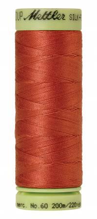 Mettler Silk Finish 60 wt Cotton Thread 219 yds 9240-1288 Reddish Ocher