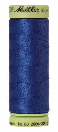 Mettler Silk Finish 60 wt Cotton Thread 219 yds 9240-1303 Royal Blue