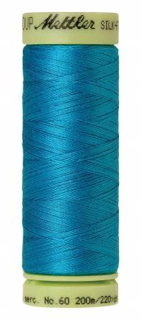 Mettler Silk Finish 60 wt Cotton Thread 219 yds 9240-1394 Caribbean Blue