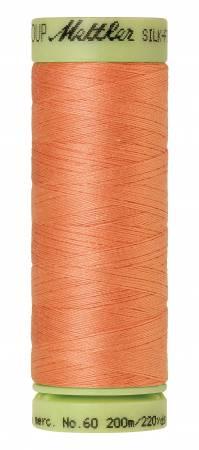 Mettler Silk Finish 60 wt Cotton Thread 219 yds 9240-1522 Shell Coral