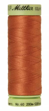 Mettler Silk Finish 60 wt Cotton Thread 219 yds 9240-2103 Amber Brown