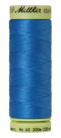 Mettler Silk Finish 60 wt Cotton Thread 219 yds 9240-2409 French Blue