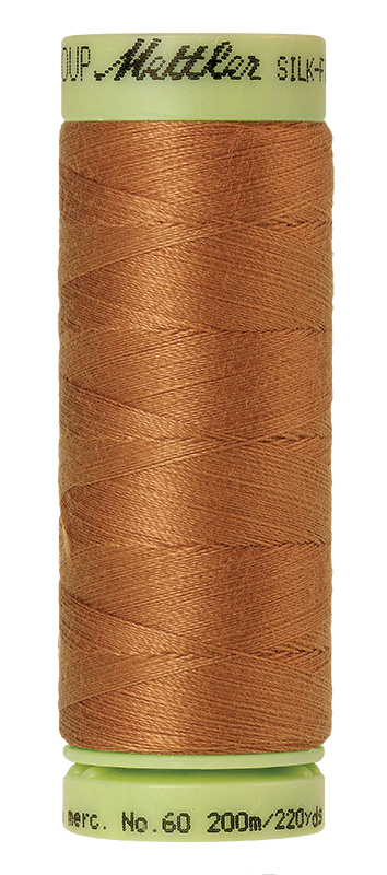 Mettler Silk Finish 60 wt Cotton Thread 219 yds 9240-899 Bronze