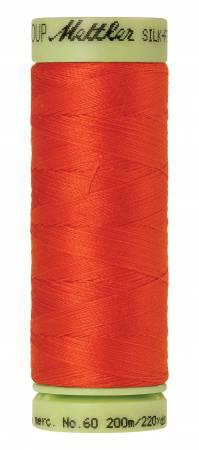 Mettler Silk Finish 60 wt Cotton Thread 219yds 9240-0450 Paprika