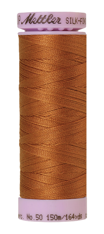 Mettler Thread Silk Finish Cotton 50 wt. 164 Yds Color 99105-0899 Bronze