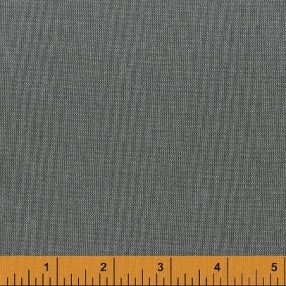 Windham Fabrics Artisan Cotton by Another Point of View 40171-1 Charcoal/White