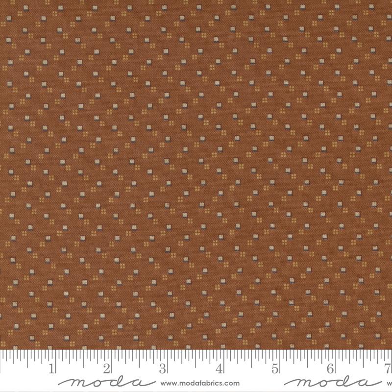 Moda Fabrics Adamstown by Jo Morton Squares 38135 14 Rust