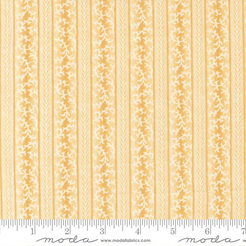 Moda Fabrics Amelias Blues by Betsy Chutchian Pinch & Pleat 31656 15 Butter