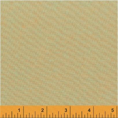 Windham Fabrics Artisan Solid by Another Point of View 40171-33 Peach/Turquoise