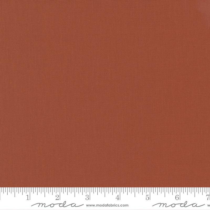 Moda Fabrics Bella Solids 9900 105 Rust