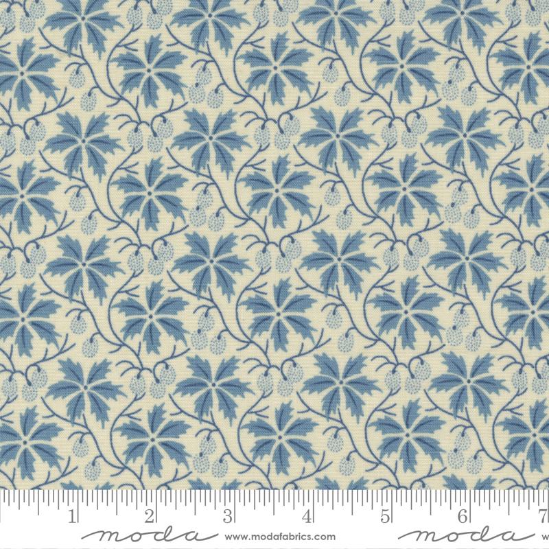 Moda Fabrics Bleu De France by French General Maintenon 13934 13 Pearl