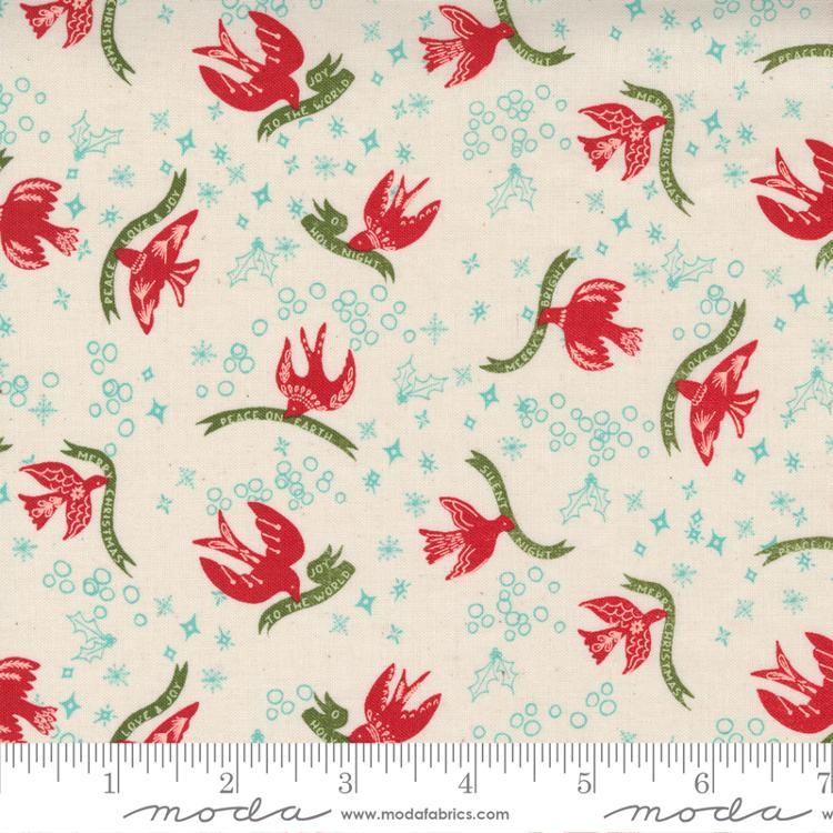 Moda Fabrics Cheer & Merriment by Fancy That Design House Good Tidings 45532 11 Natural