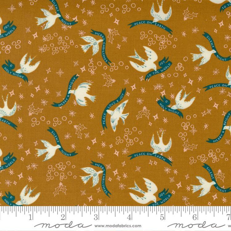 Moda Fabrics Cheer & Merriment by Fancy That Design House Good Tidings 45532 15 Brass