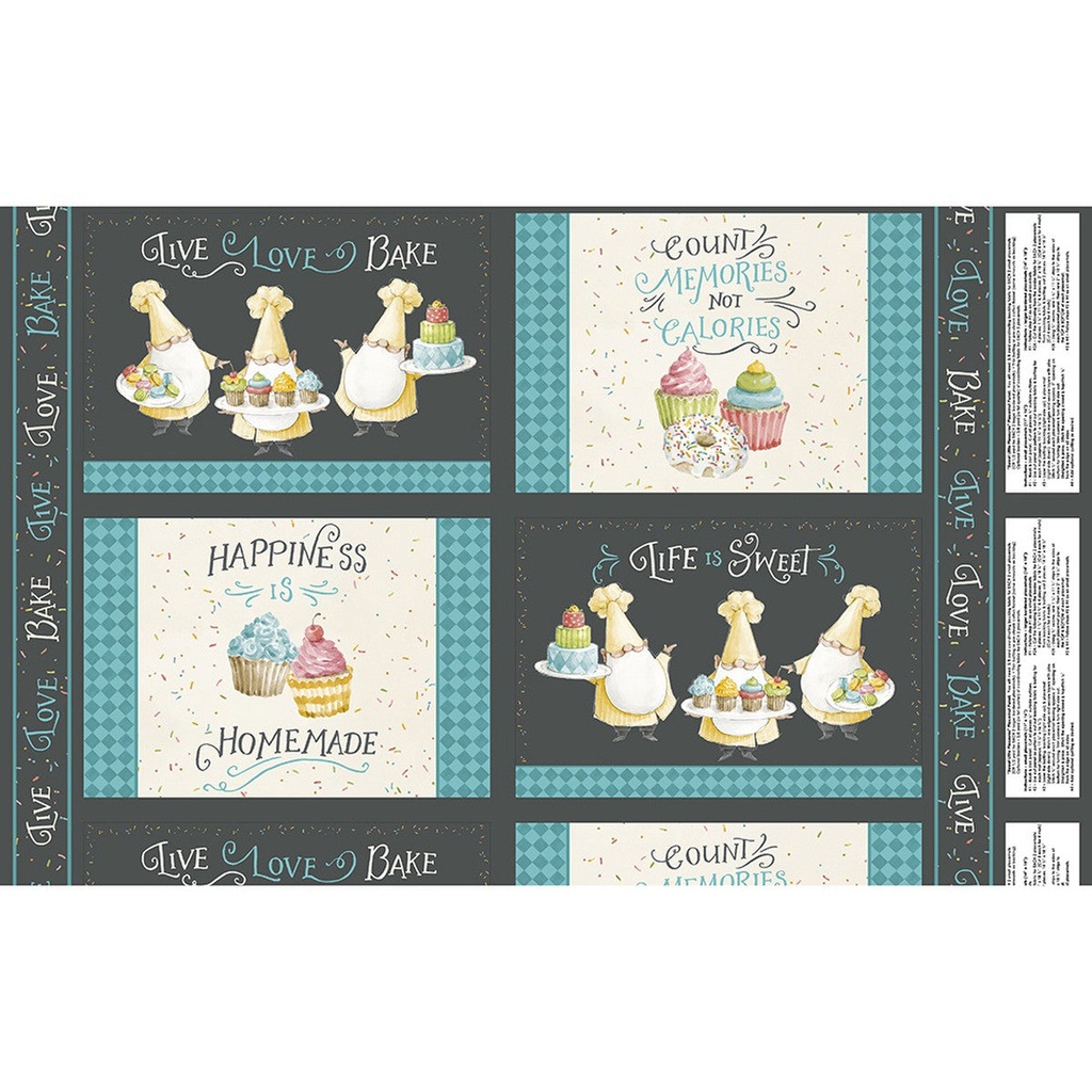 Wilmington Prints Sweet Little Pleasures Panel 3041 17825 942