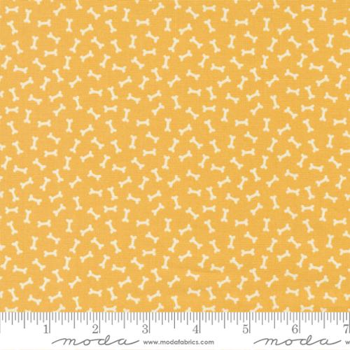 Moda Fabrics Dog Daze 20844 12 Buttercup