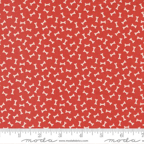 Moda Fabrics Dog Daze 20844 17 Red