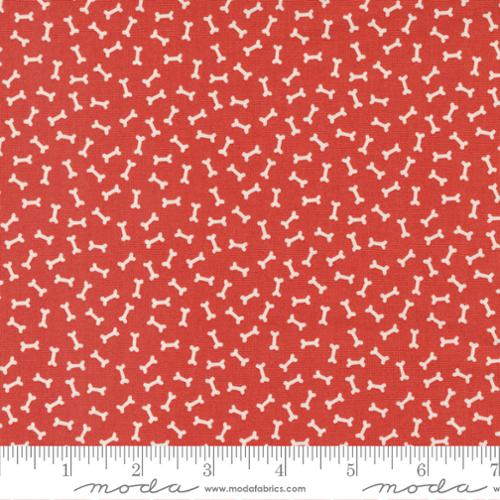 Moda Fabrics Dog Daze 20844 17 Red