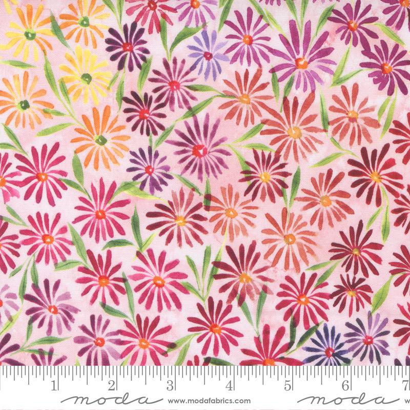 Moda Fabrics Eufloria by Create Joy Project Kaleidobloom 39744 18 Blush