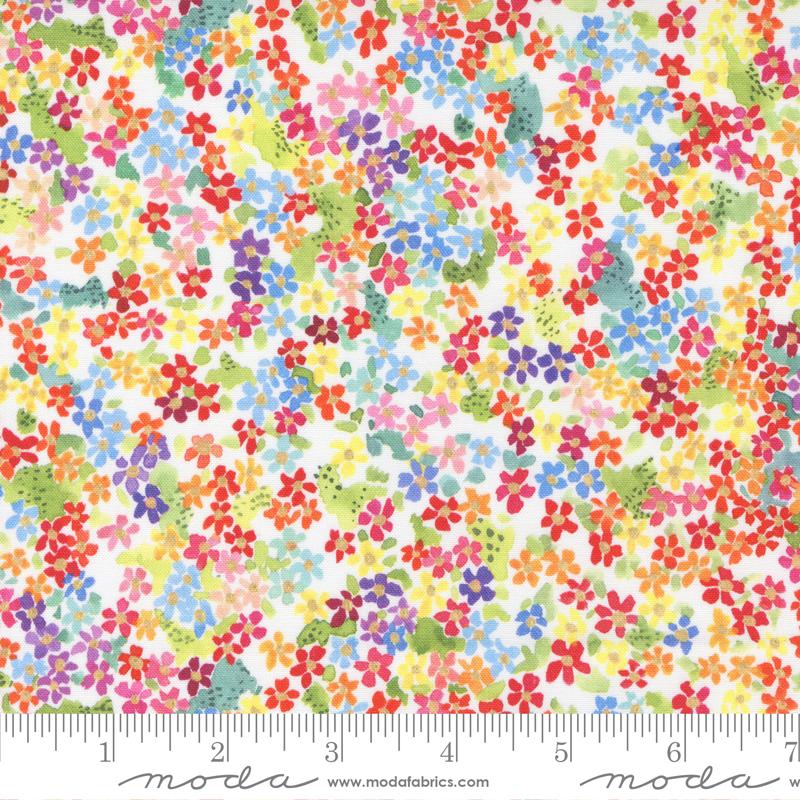 Moda Fabrics Eufloria by Create Joy Project Petal Fetti 39746 11 Rainbow