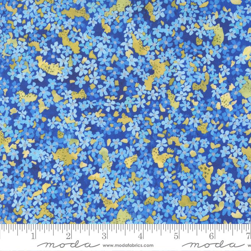 Moda Fabrics Eufloria by Create Joy Project Petal Fetti 39746 17 Cornflower