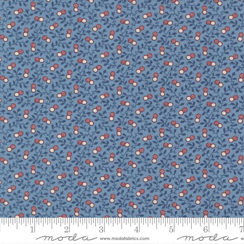 Moda Fabrics Florence's Fancy by Betsy Chutchian Essence 31663 16 Blue