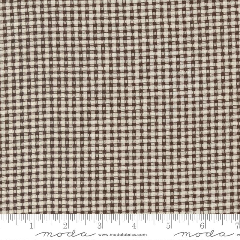 Moda Fabrics Florence's Fancy by Betsy Chutchian Everyday Gingham 31668 18 Chocolate