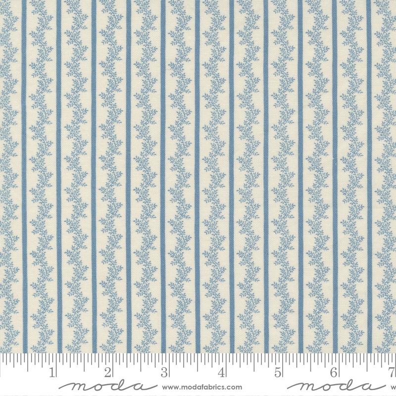 Moda Fabrics Florence's Fancy by Betsy Chutchian Trellis Vine 31665 20 Blue