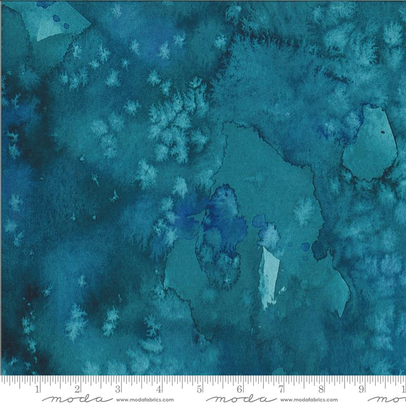 Moda Fabrics Flow by Create Joy Project 8433 25 Teal