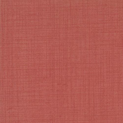 Moda Fabrics French General Solids by French General Textured Solid 13529 19 Faded Red