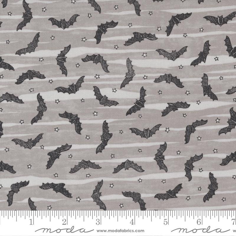 Moda Fabrics Ghostly Greetings by Deb Strain 56046 14 Granite Grey