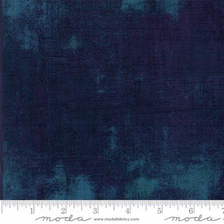 Moda Fabrics Grunge Basics 30150 385 Blue Steel