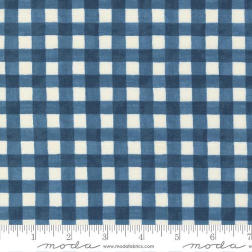 Moda Fabrics Harvest Wishes by Deb Strain Fall Gingham 56065 12 Night Sky