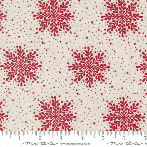 Moda Fabrics Jolly Good by BasicGrey 30722 15 Eggnog Cranberry