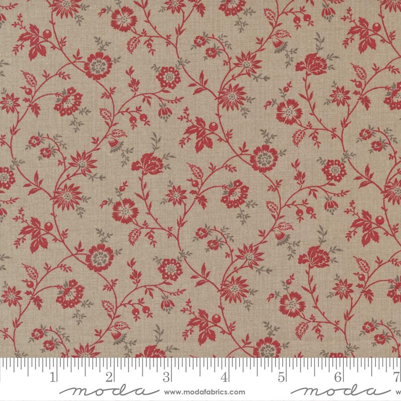 Moda Fabrics La Grande Soiree by French General Dahlia 13925 15 Roche